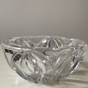 Vintage Clear Cut Crystal Ash Tray